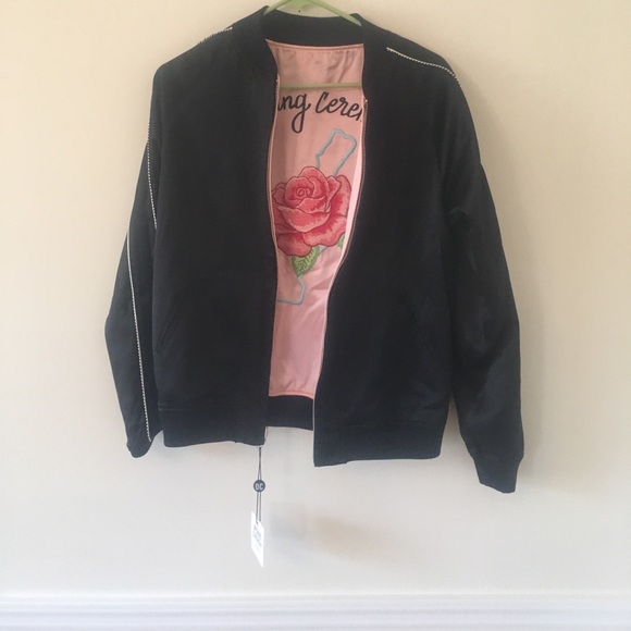 OC reversible silk varsity jacket - Picture 6 of 8